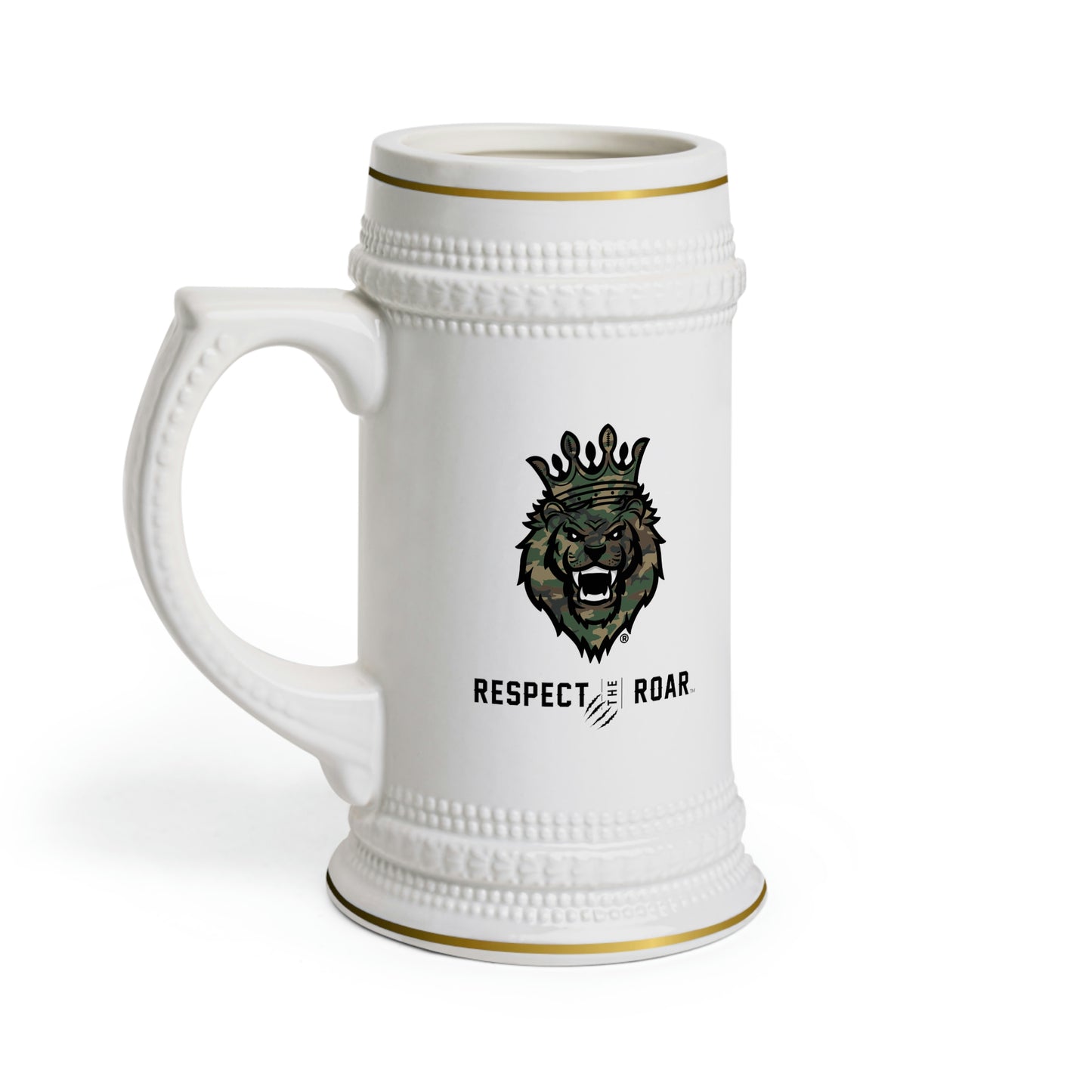 Respect The Roar (Green) - Beer Stein Mug