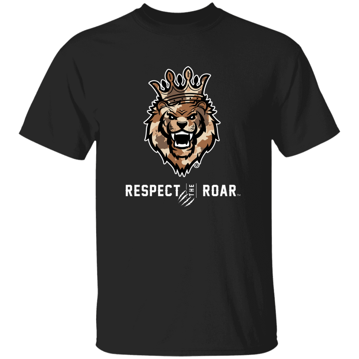 Respect The Roar® Brown Youth T-Shirt