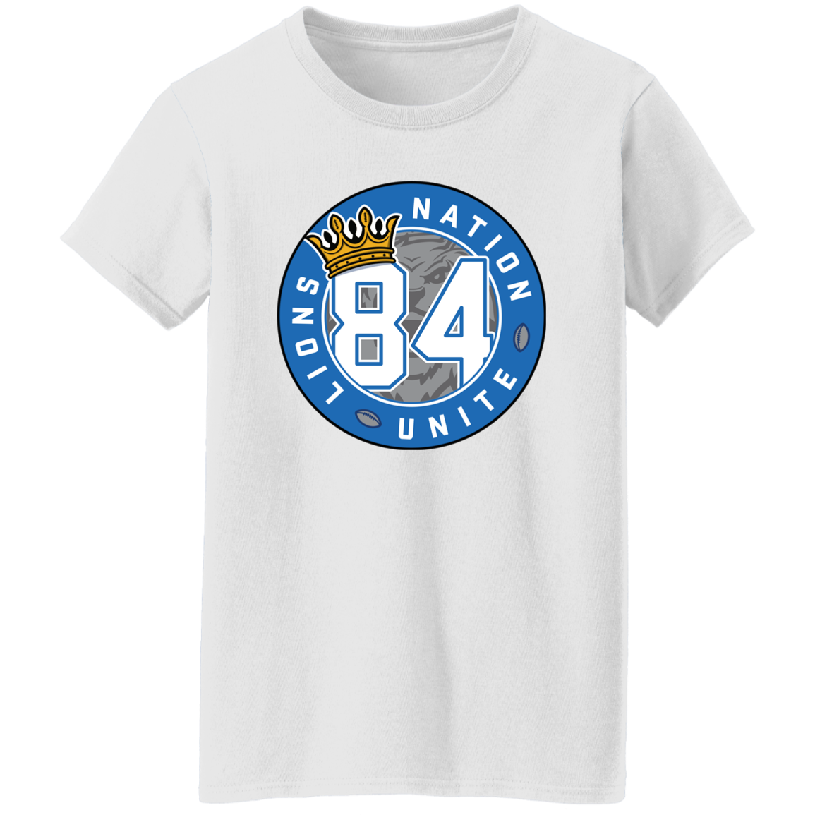 No. 84 Lions Nation Unite® Ladies' T-Shirt