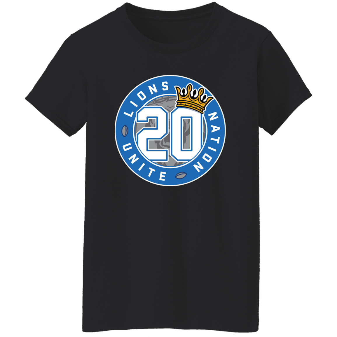 No. 20 Lions Nation Unite® Ladies' T-Shirt