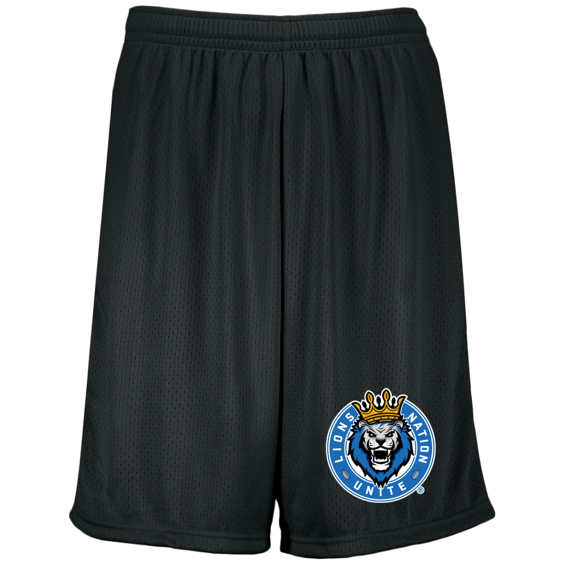 Lions Nation Unite® Men's 9-inch Inseam Mesh Shorts