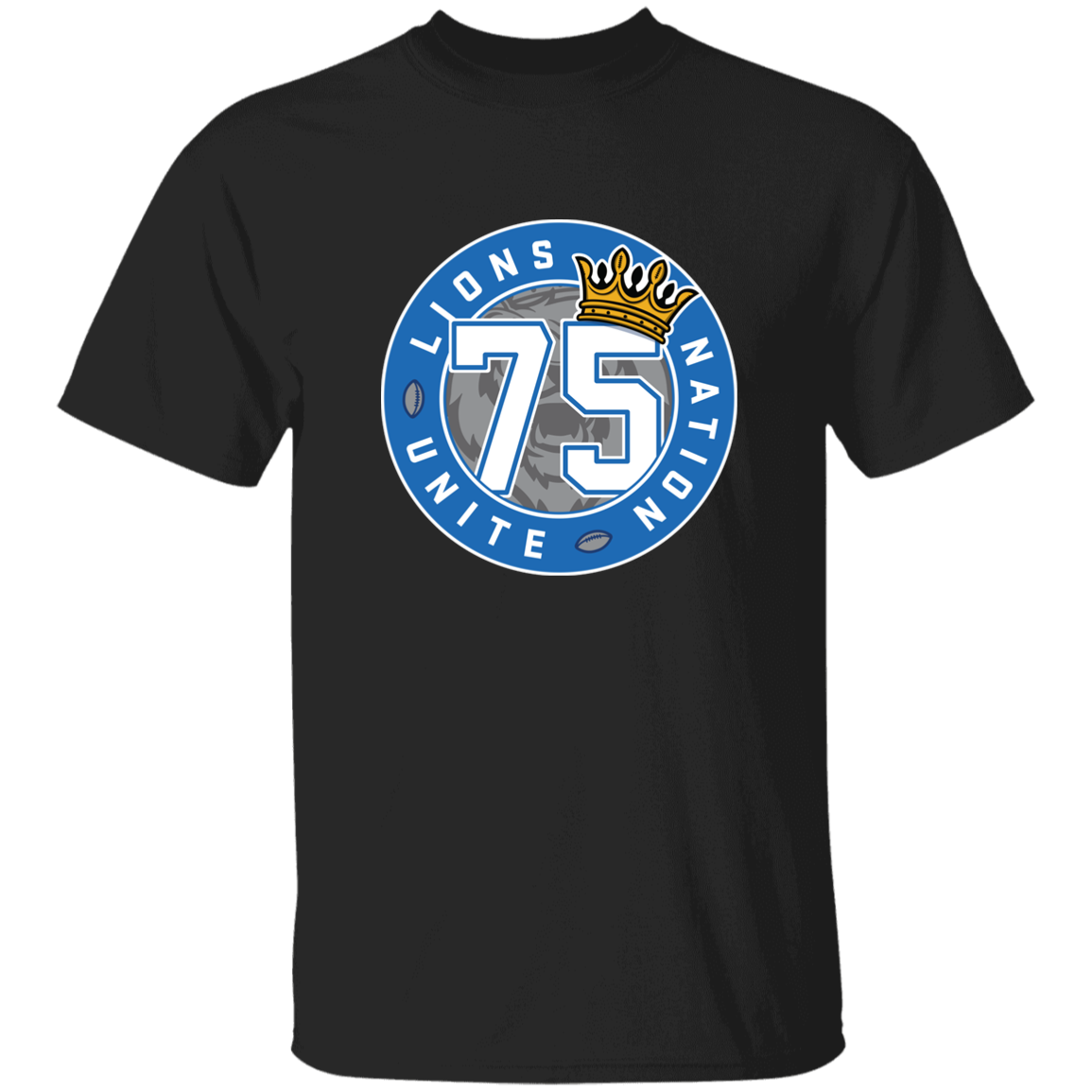 No. 75 Lions Nation Unite® Men's T-Shirt