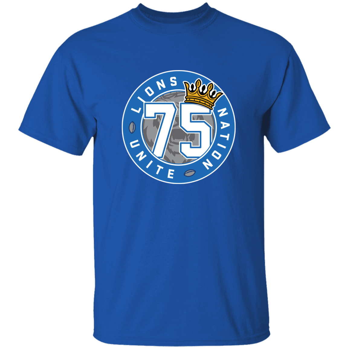 No. 75 Lions Nation Unite® Men's T-Shirt