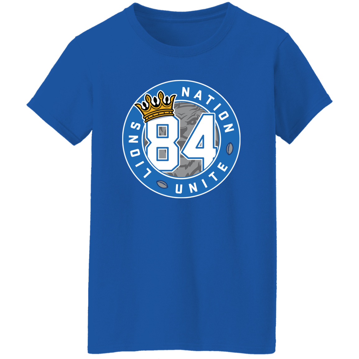No. 84 Lions Nation Unite® Ladies' T-Shirt