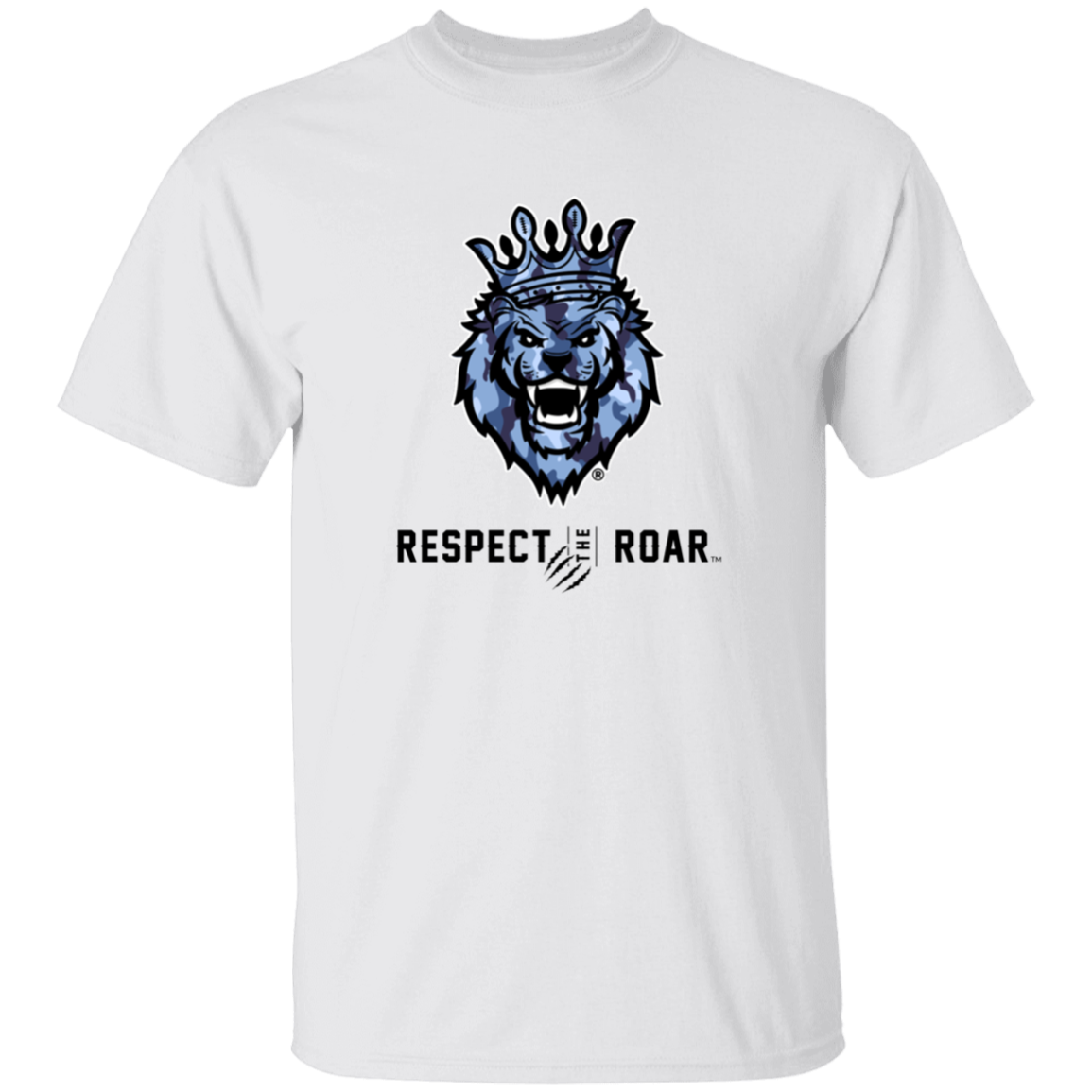 Respect The Roar® Blue Men's T-Shirt