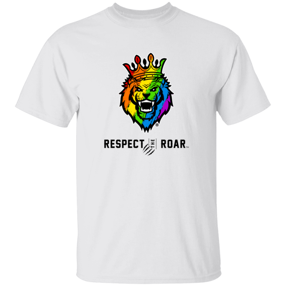 Respect The Roar (Pride) - G500 5.3 oz. T-Shirt