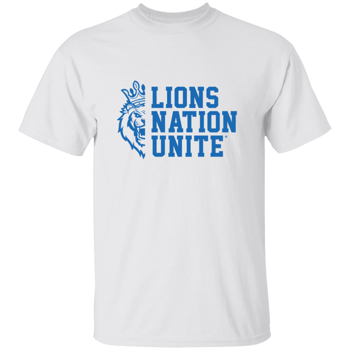 Lions Nation Unite - G500B Youth 5.3 oz 100% Cotton T-Shirt