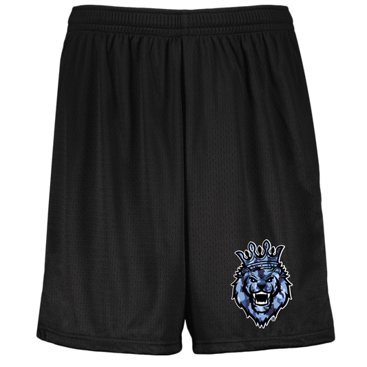 Respect The Roar (Blue) - 1851 Youth Moisture-Wicking Mesh Shorts