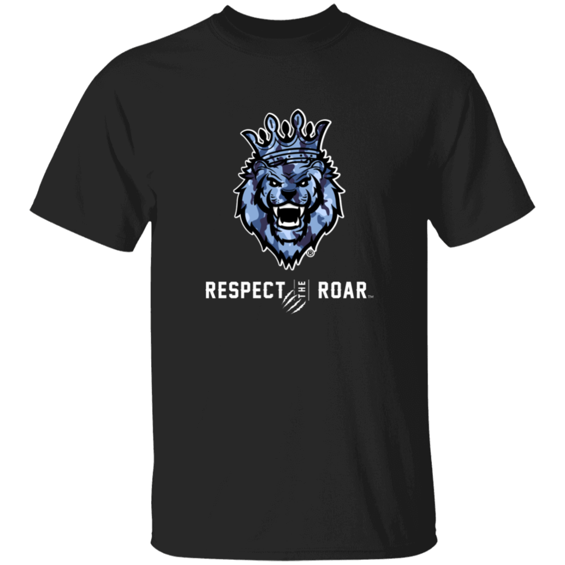 Respect The Roar® Blue Men's T-Shirt