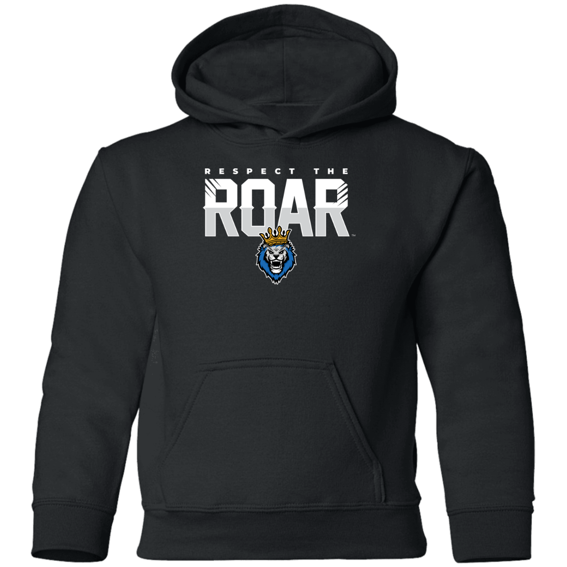 Respect The Roar - G185B Youth Pullover Hoodie
