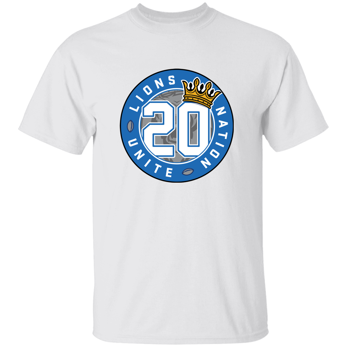 No. 20 Lions Nation Unite® Youth T-Shirt