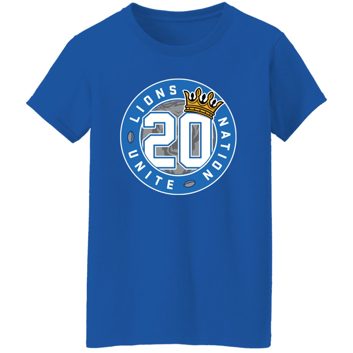 No. 20 Lions Nation Unite® Ladies' T-Shirt