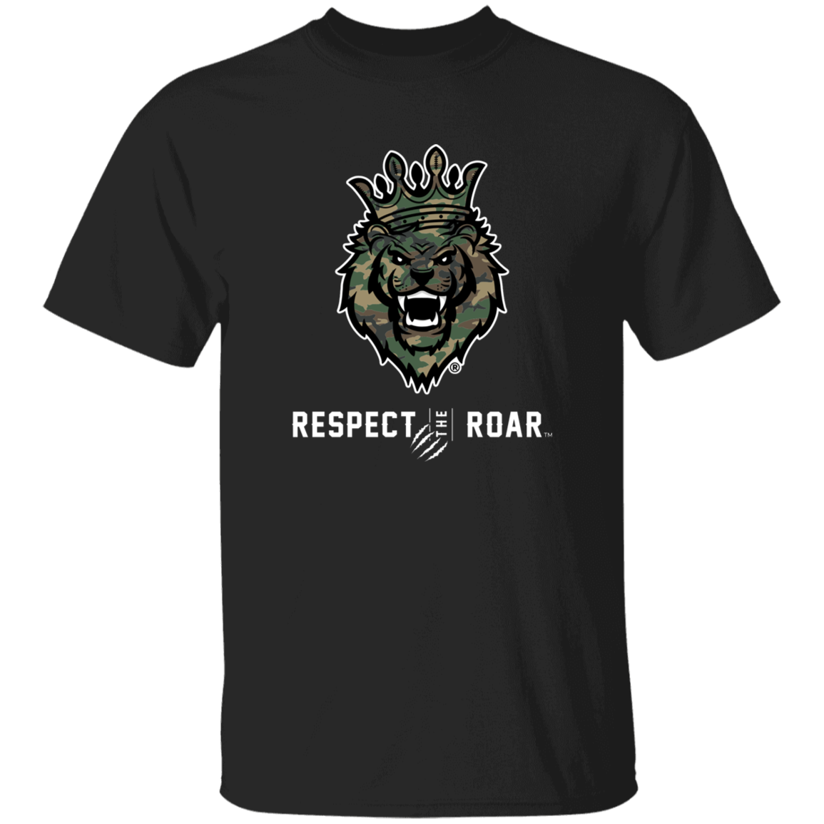 Respect The Roar (Green) - G500 5.3 oz. T-Shirt