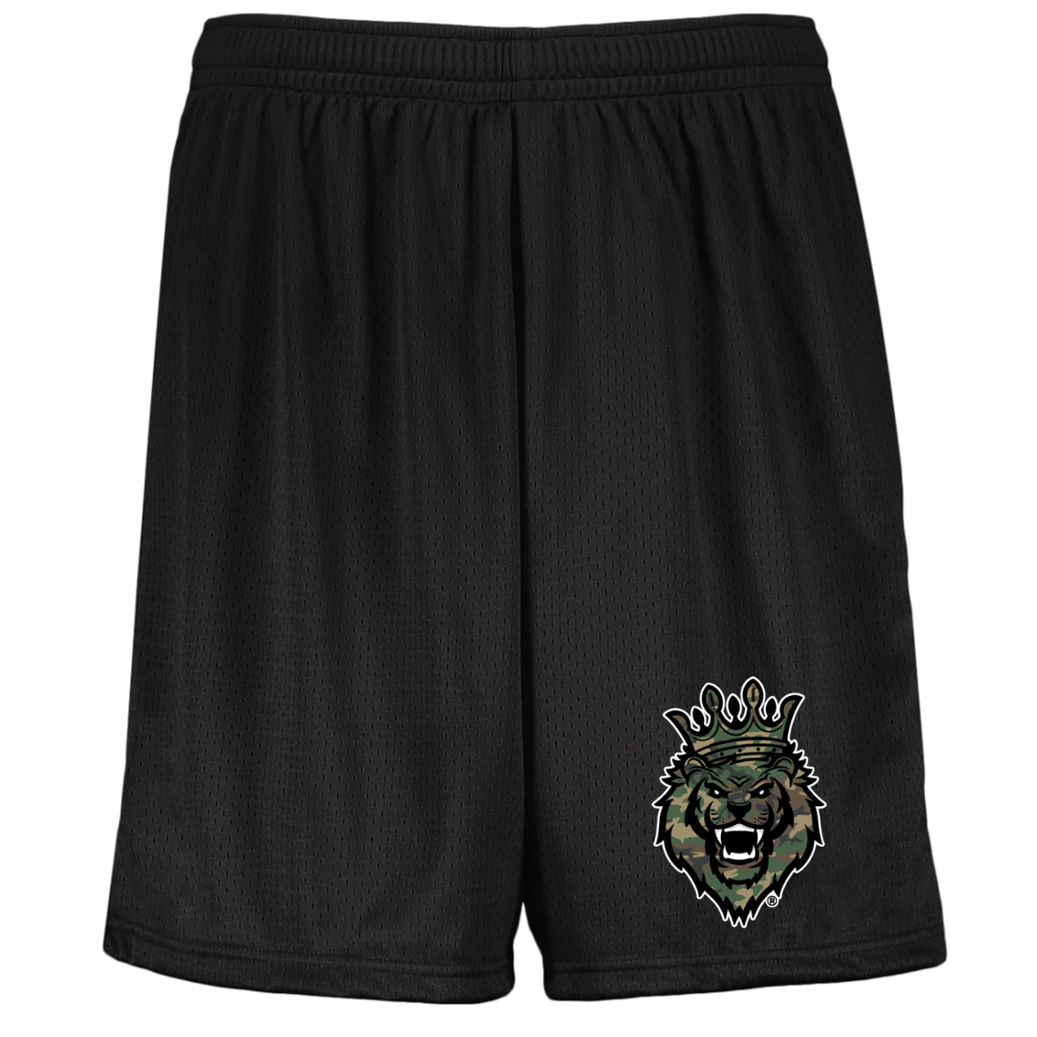 Respect The Roar (Green) - 1851 Youth Moisture-Wicking Mesh Shorts