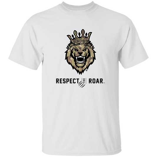 Respect The Roar (Tan) - G500 5.3 oz. T-Shirt