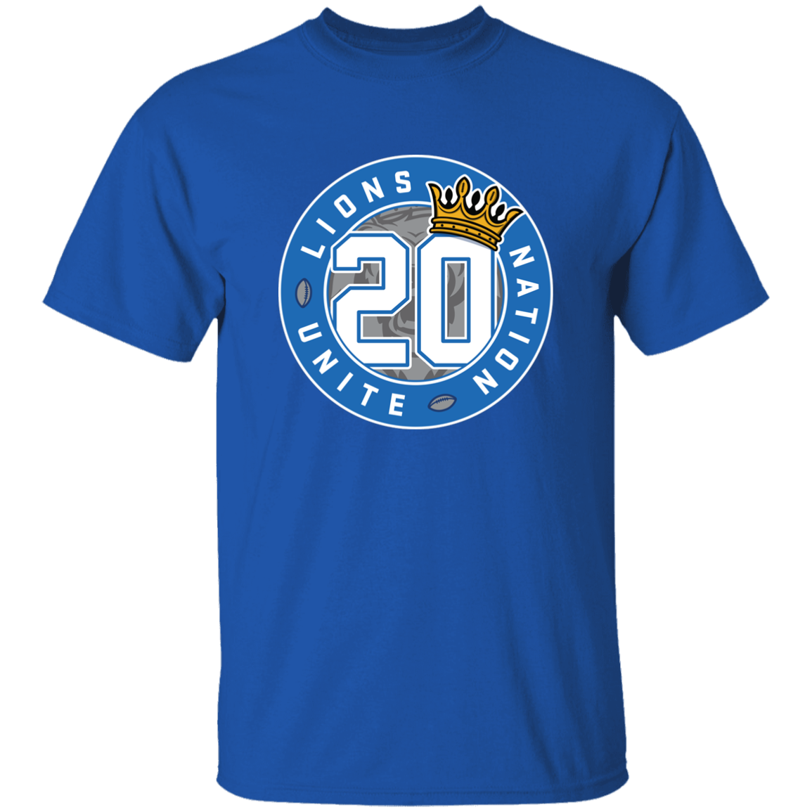 No. 20 Lions Nation Unite® Men's T-Shirt
